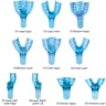 Plastic Impression Tray Lower Medium #4 - 12/Bag