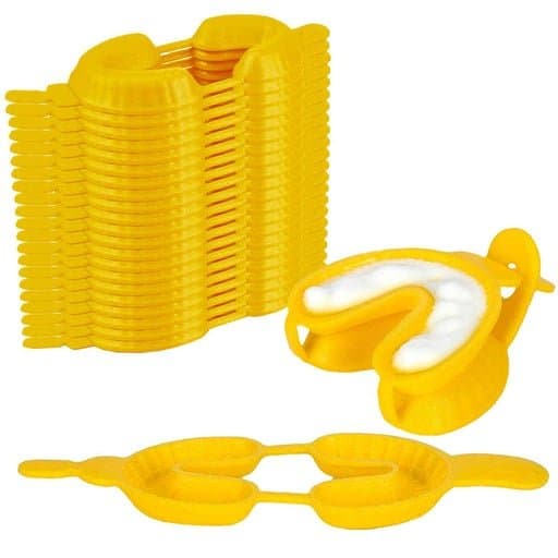 Fluoride Trays Dual Small Yellow 100/bag