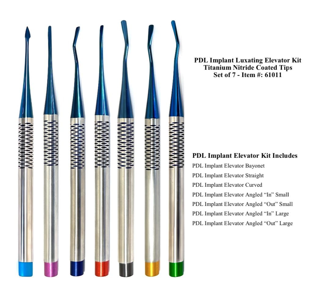 PDL Implant Luxating Elevator Kit