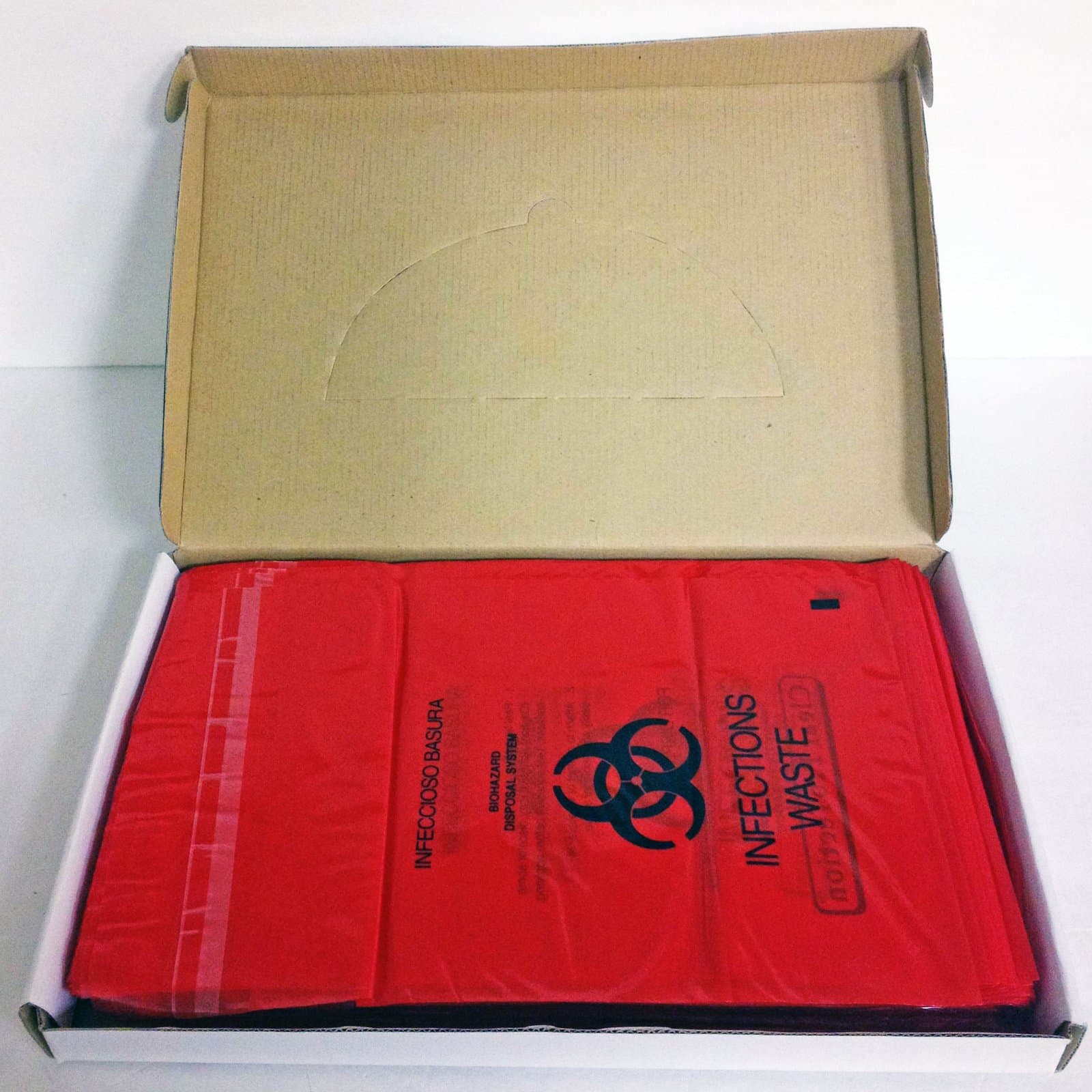 Bio-Hazard Wast Bag 9" x 10" 200/box