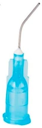 Prebent Dispensing Tips 25ga Blue100/bag