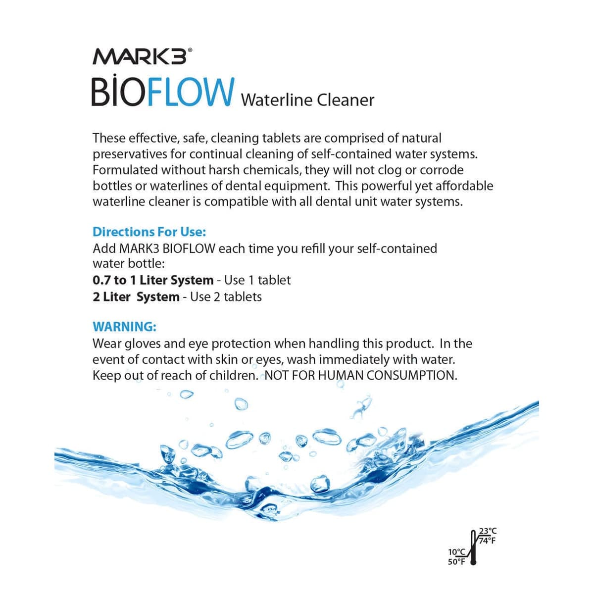 BIOFLOW Water Line Cleaner 60/bx - MARK3, detail 2