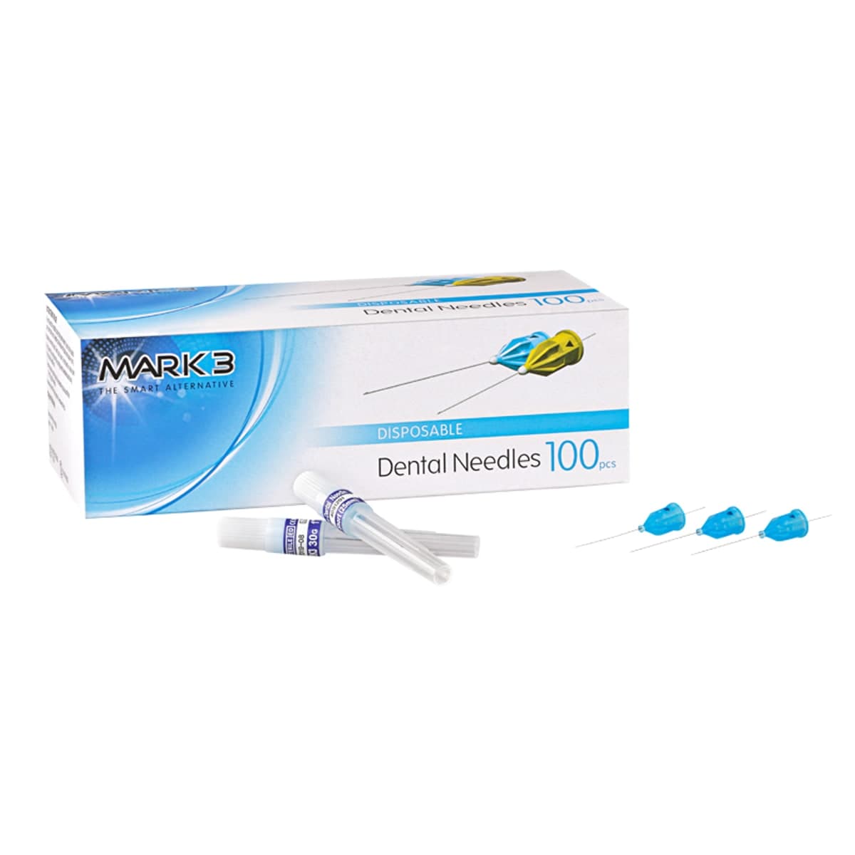 Dental Needles Plastic Hub 27GA 100/bx - MARK3