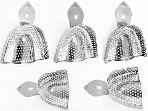 Impression Tray Set of 5 Upper PU1 - PU5