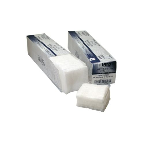 DEFEND has improved the performance of its cotton filled gauze sponges