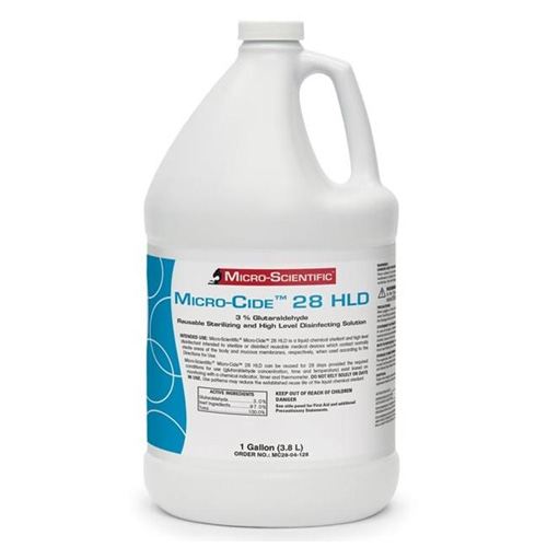 Micro-Cide 28 HLD 3% Glularaldehyde Sterilant, 1 Gallon Micro-Cide 28 HLD 3% Glularaldehyde Sterilant, 1 Gallon