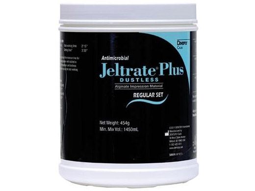 Jeltrate® Plus is suitable for use in the fabrication of casts for most removable partial denture frameworks Jeltrate® Plus is suitable for use in the fabrication of casts for most removable partial denture frameworks