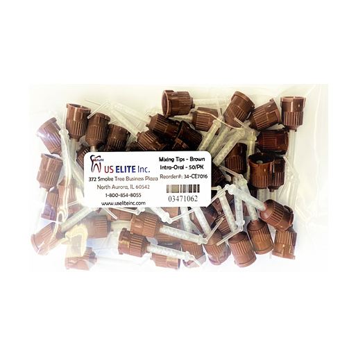 Brown Mixing Tip 1:1 - Intra-Oral