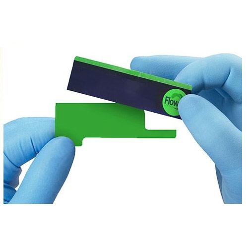 Exposure Flow Dental Exposure’s built-in handle eliminates the need for forceps. Exposure Flow Dental Exposure’s built-in handle eliminates the need for forceps.