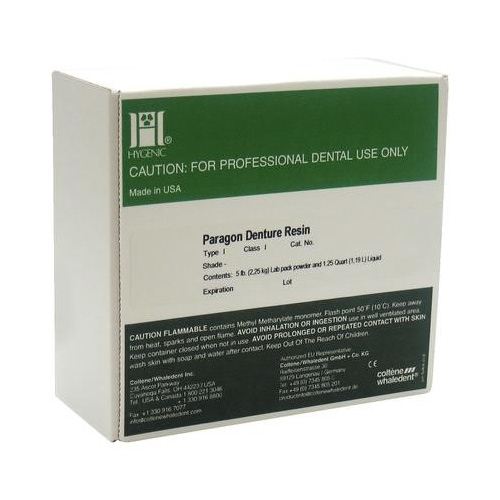 Hygfenic Paragon Denture Resin Coltene Hygfenic Paragon Denture Resin Coltene