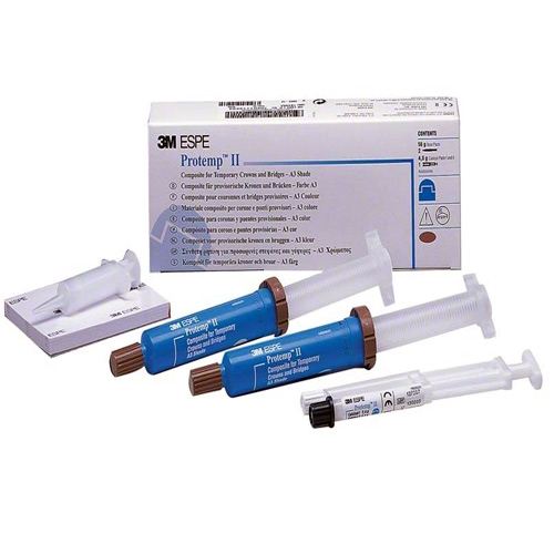 Protemp II temporization material is a bis-acrylic composite Protemp II temporization material is a bis-acrylic composite
