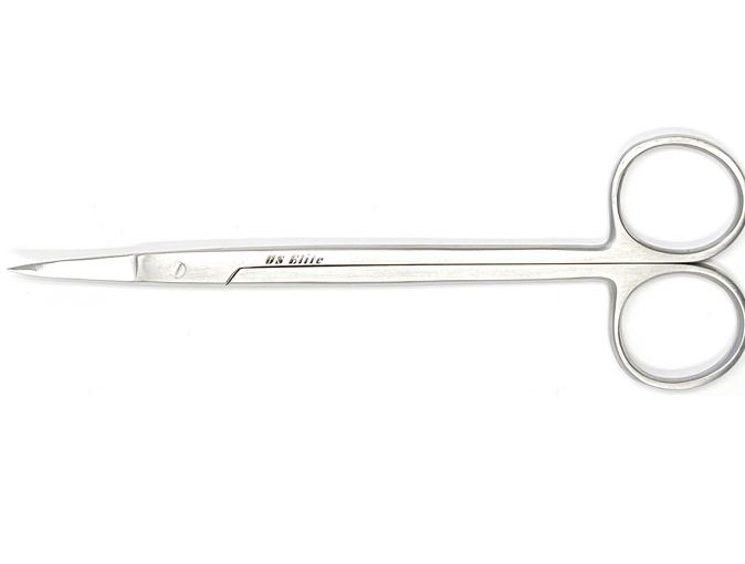 Kelly Scissors W/One Serrated Blade - curved 6.25” Kelly Scissors W/One Serrated Blade - curved 6.25”