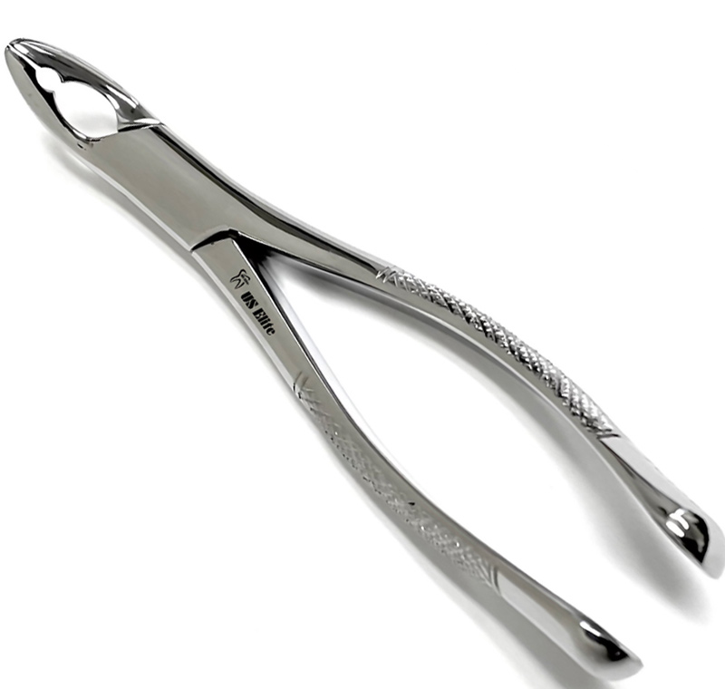 151AS Split Beak Extraction Forceps Serrated US Elite