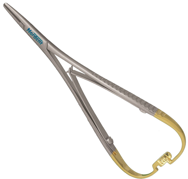 Nordent Mathieu Pliers 207C Medium Serrated Jaws Carbide Inserts Nordent Mathieu Pliers 207C Medium Serrated Jaws Carbide Inserts