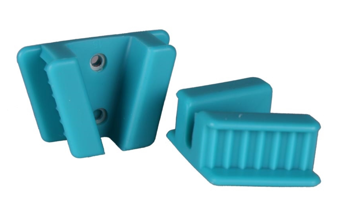 Mouth Props Silicone Child Turquoise 2/Pack